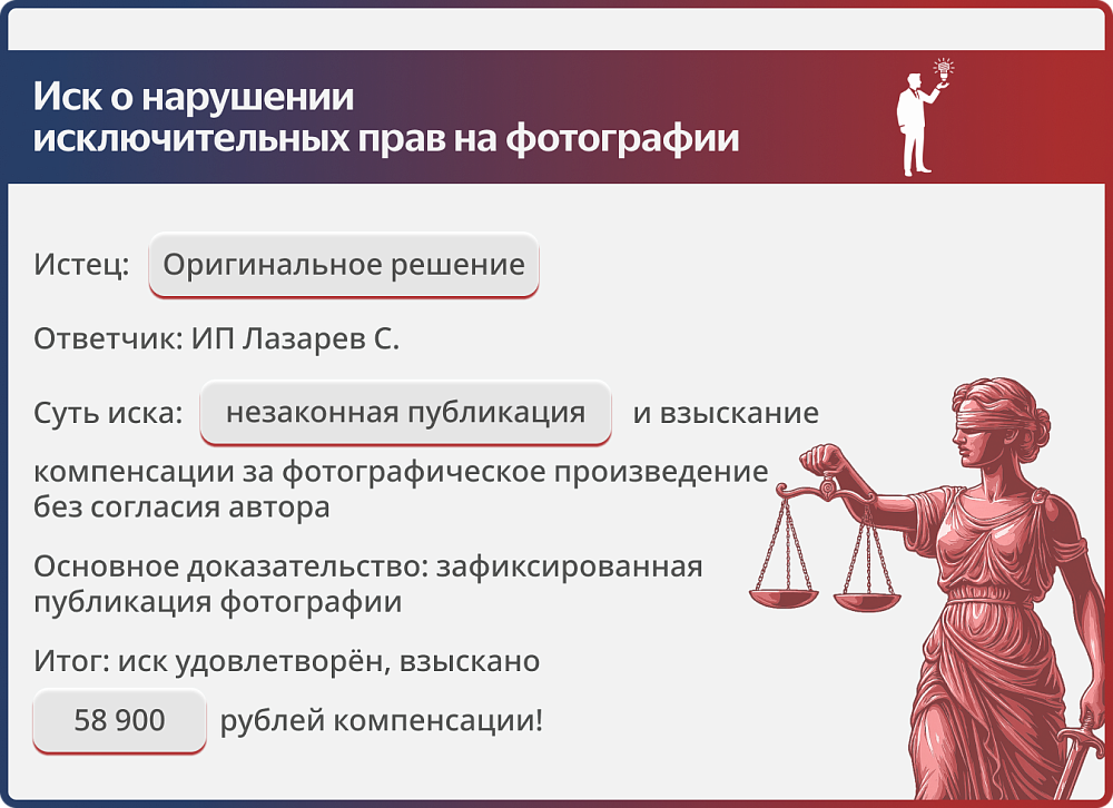 Картинка Как случайный кадр в сети обошелся нарушителю в 58 900 рублей